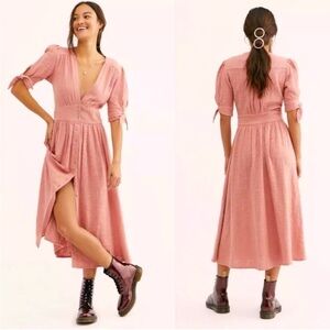 Free People Love of My Life Midi Dress